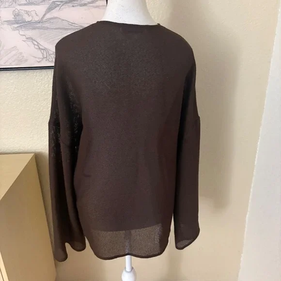 VENROY Tie Cover Up Cardigan Vacation Size XS - Picture 4 of 9